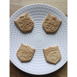 Harry Potter lot emporte-pièce des 4 Maisons Poudlard